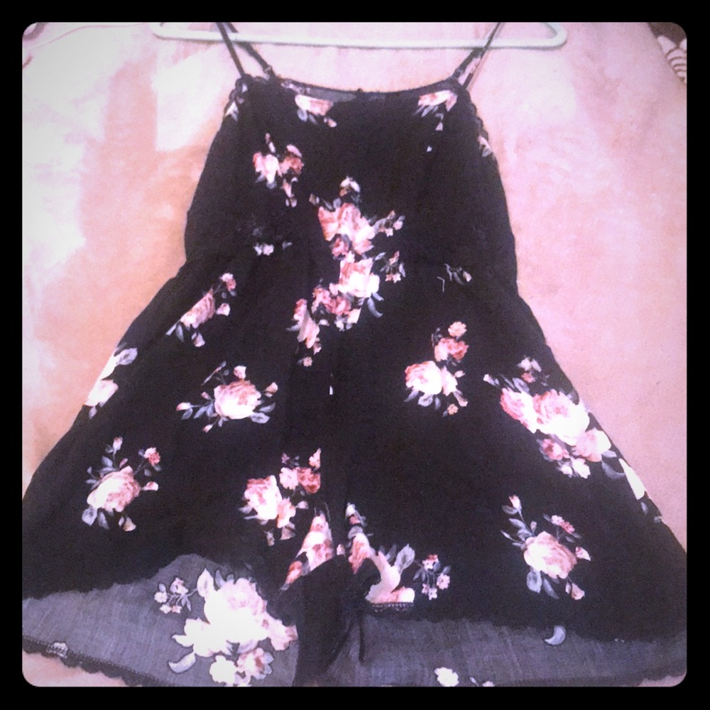 Laced romper
